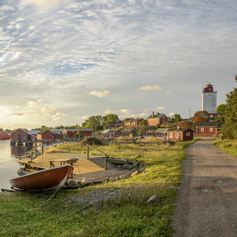 Idyllinen Utö.