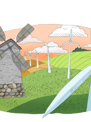 Tiesitkö? Tuulivoiman tuotanto kasvoi viime vuonna 57 %. Lähde: Tilastokeskus, Energian hankinta ja kulutus