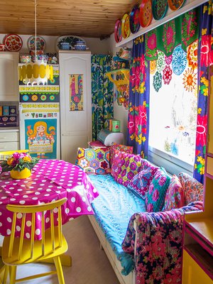 Paanasten keittiö on kuin värikäs karamelli. Se tuo iloa ja hyvää mieltä. 