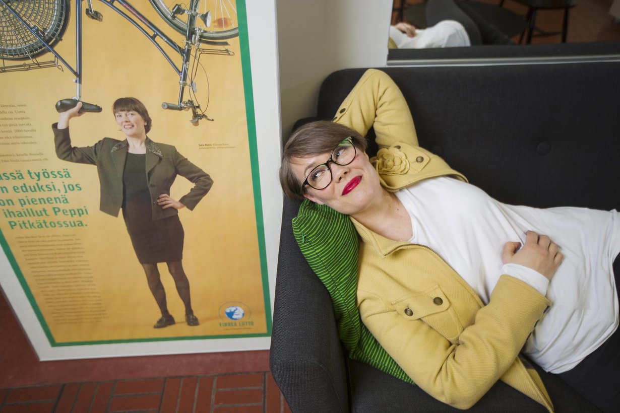 Kaisa Hernberg on tyytyväinen, että on edennyt uralla omilla ansioillaan.