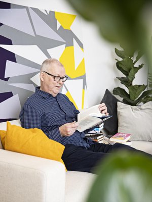 Lukeminen onnistuu taas tihrustelematta ja silmien väsymättä.