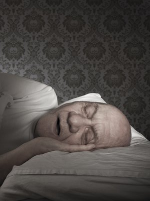 Mahtaako tämä herra olla N1-, N2-, N3- vai REM-vaiheessa?