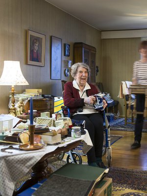 Valmulla oli hauskaa tavaroita peratessa. – Löysin esimerkiksi lahjoja, joita unkarilainen kirjeenvaihtokaveri lähetti minulle 80 vuotta sitten.