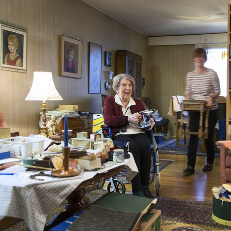 Valmulla oli hauskaa tavaroita peratessa. – Löysin esimerkiksi lahjoja, joita unkarilainen kirjeenvaihtokaveri lähetti minulle 80 vuotta sitten.