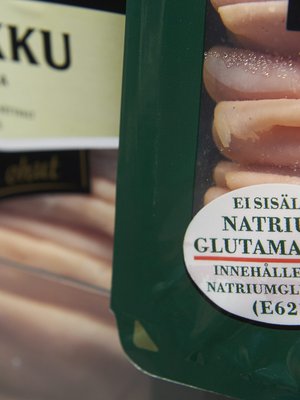 Natriumglutamaatin E-koodi on 621.