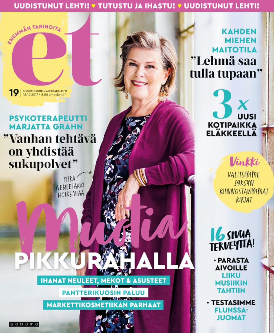 Uusi ET-lehti 19/17 on ihana lokakuun lukupaketti | ET