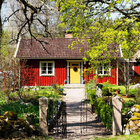 Ninnien mökin vanhin osa on 1800-luvulta.