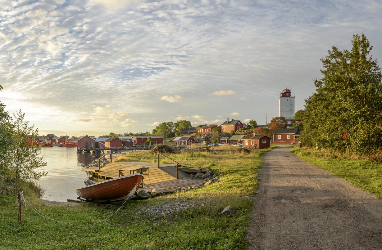 Idyllinen Utö.