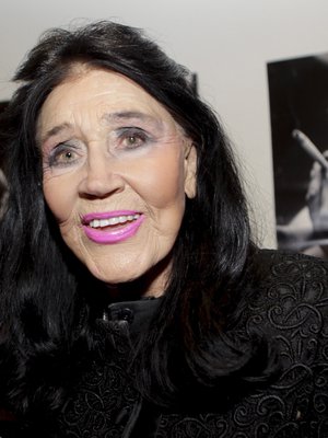 Kirsti Paakkanen Palme-elokuvan kutsuvierasnäytöksessä vuonna 2012. Kuva Seppo Solmela / Sanoma-arkisto.