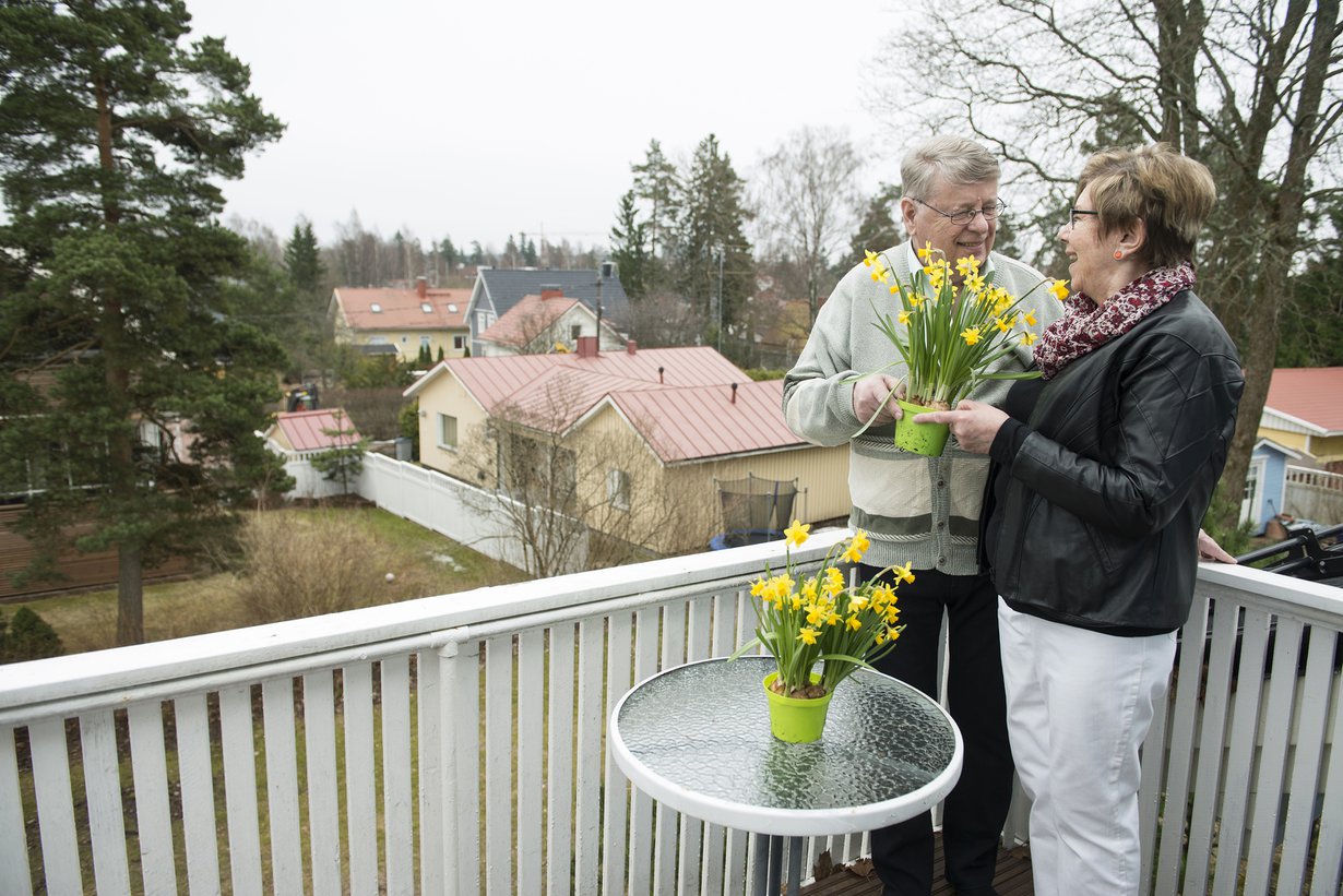 ”Koti on ollut koko ajan yhteinen projektimme”, Hannu ja Ulla kertovat.