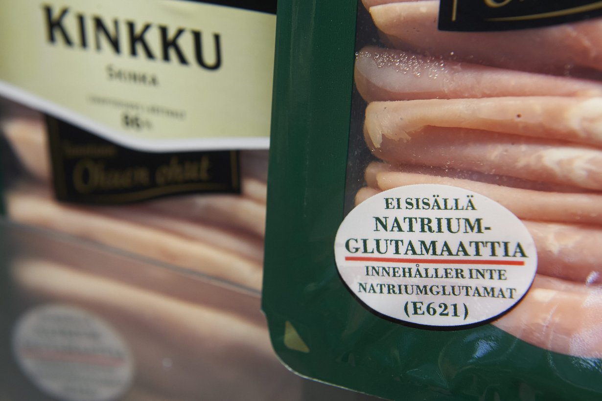 Natriumglutamaatin E-koodi on 621.