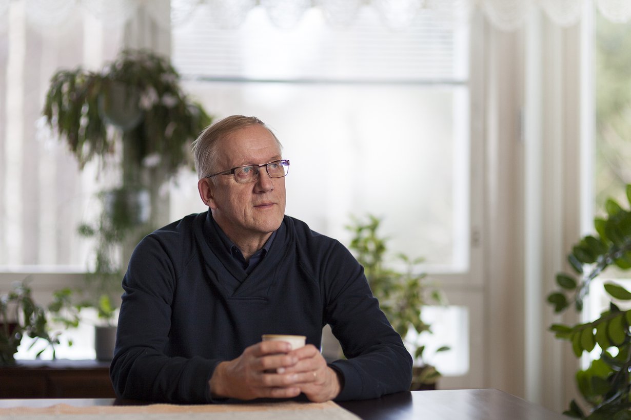 Urho Mäkäräinen asuu edelleen Ristijärvellä, Kaisan syntymäpitäjässä.