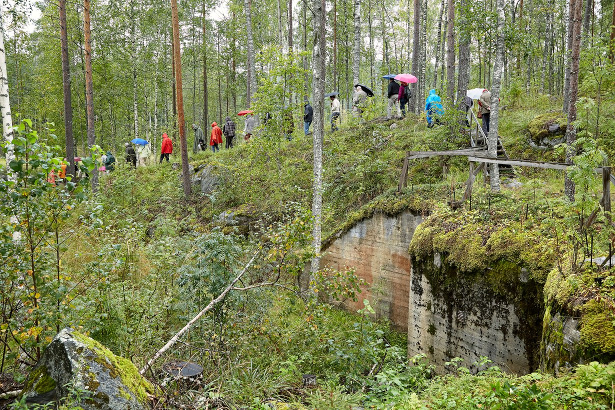 Itä-Karjalan retkeen otetaan vauhtia Salpalinjalta Suomen puolelta.