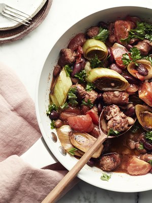 Makkaroissa on valinta vapaa: chorizoa, lammas-, riista- tai siskonmakkaraa.