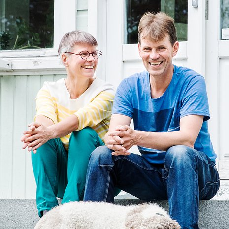 Leinikit huristavat puolessa tunnissa järven rannalta Helsinkiin ja töihin. ”Tässä yhdistyvät koti ja kesämökki.”