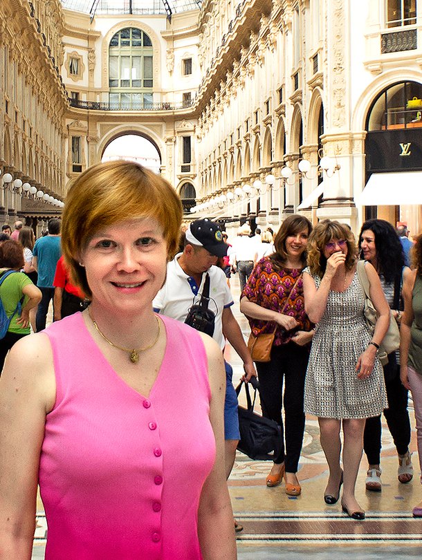 Vuonna 1877 valmistunut Galleria Vittorio Emanuele II on Marjaana Karjalaisen suosikkeja Milanossa.