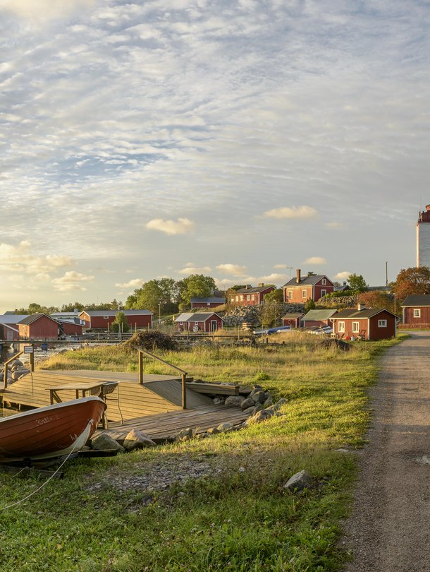 Idyllinen Utö.