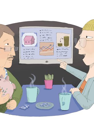 Tiesitkö? Osakkeita ja rahasto-osuuksia omistaa Suomessa yli puoli miljoonaa 55+ -kotitaloutta. Lähde: Tilastokeskus 2016