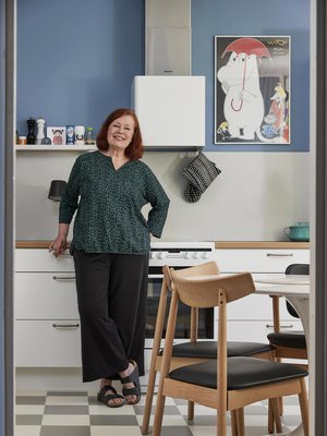 Rita Raito on järjestelmällisesti karsinut ja kierrättänyt kotinsa irtaimistoa jo 1990-luvulta lähtien.