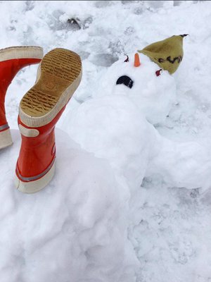 Lukijan Instagram-kuva on osuva kuva suomalaisesta talvesta.