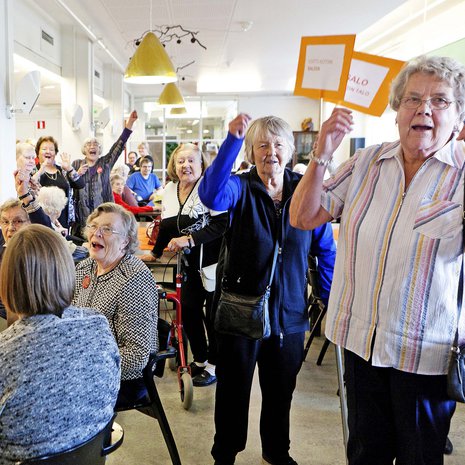 Oikea vastaus saa tuulettamaan.