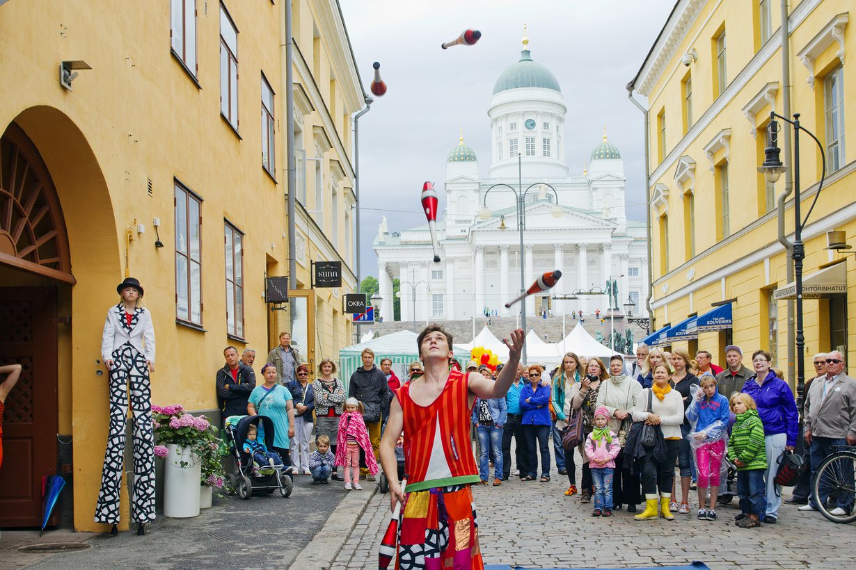 Helsinki-päivän humua 2016. Kuva: Lauri Rotko / Visit Helsinki