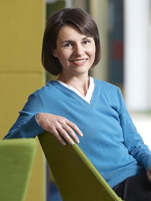 ET-lehden päätoimittaja Katriina Palo-Närhinen.