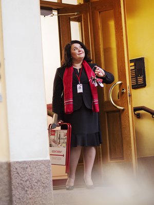 Sairaudet on voitettu. Uusi työ antaa puhtia Pia-Mari Saavalaisen elämään.