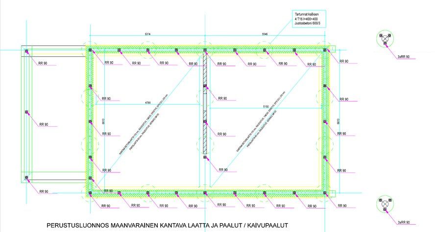 Tällä viikolla saimme opiskella perustussuunnittelua.