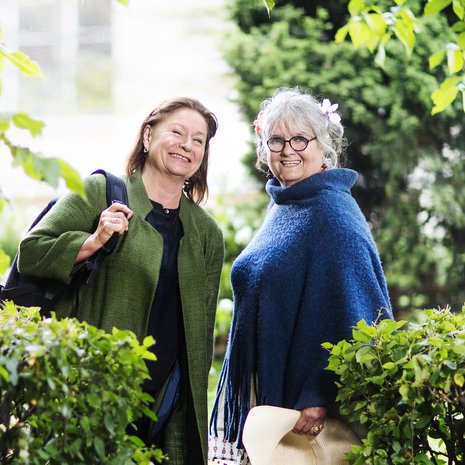 Satu Milonoffin ja Kristiina Halkolan ystävyys on jatkunut lähes 50 vuotta.