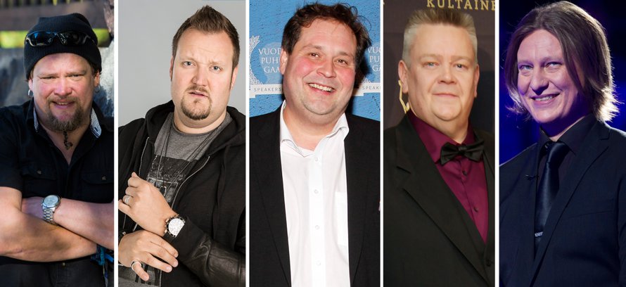 Onko Suomen hauskin mies: Ville Haapasalo, Sami Hedberg, Jethro Rostedt, Aki Palsanmäki vai Jaajo Linnonmaa?