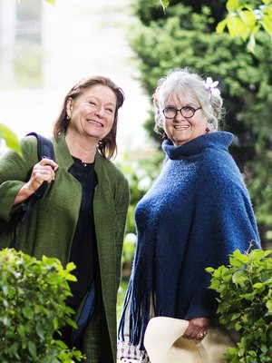 Satu Milonoffin ja Kristiina Halkolan ystävyys on jatkunut lähes 50 vuotta.