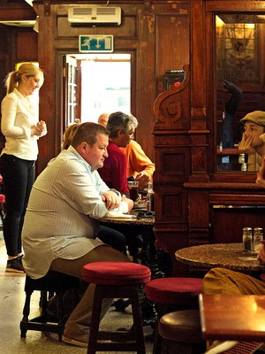 The Stag's Head on perinteinen irkkupubi.