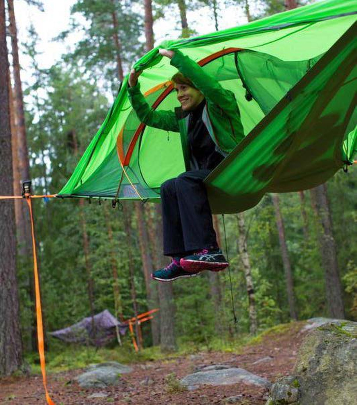 Tervehdys, Nuuksio! Ulkoilmassa nukuttaa hyvin.