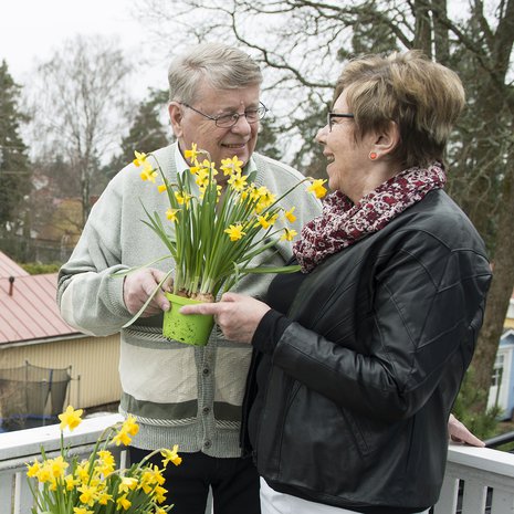 ”Koti on ollut koko ajan yhteinen projektimme”, Hannu ja Ulla kertovat.