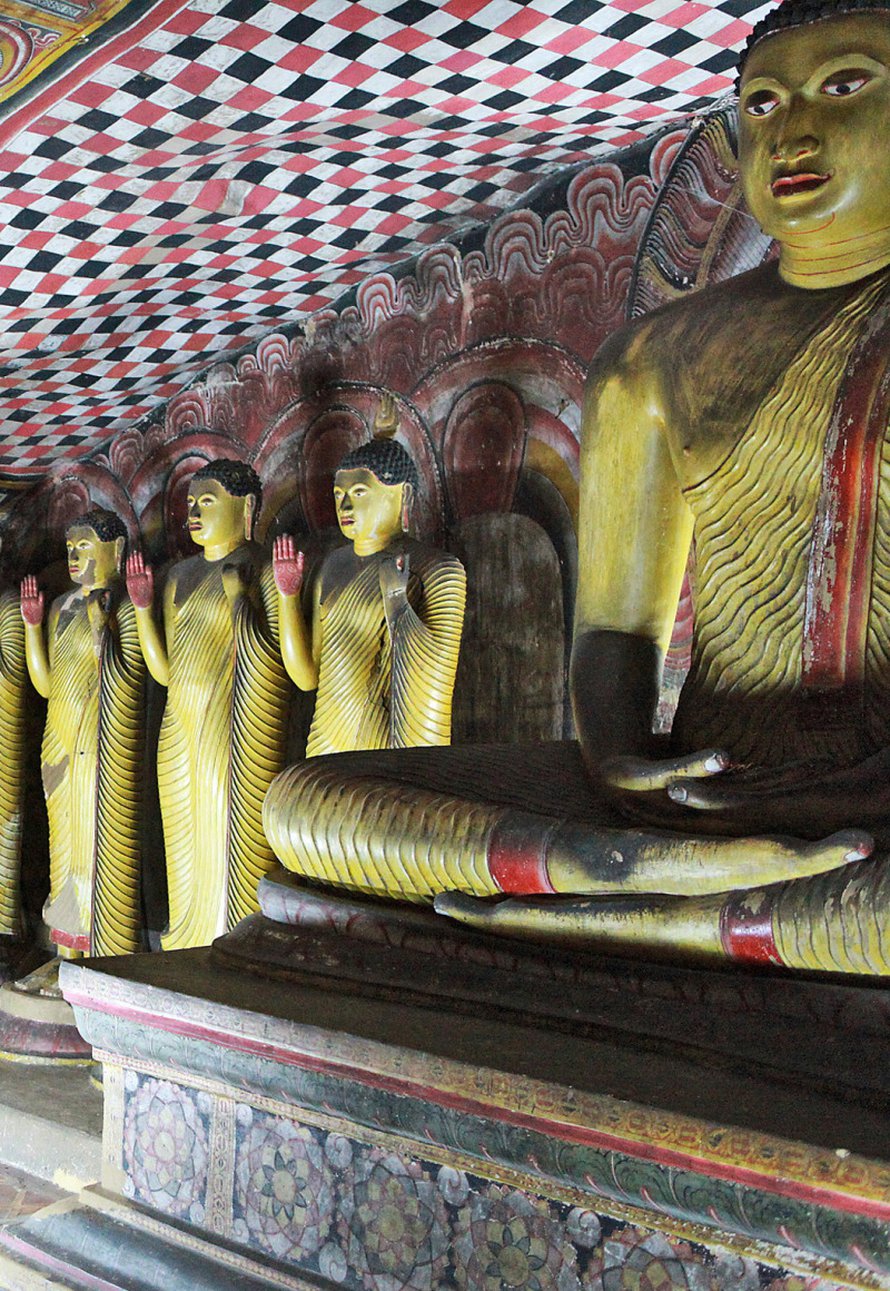 Noin 70 prosenttia srilankalaisista on buddhalaisia.