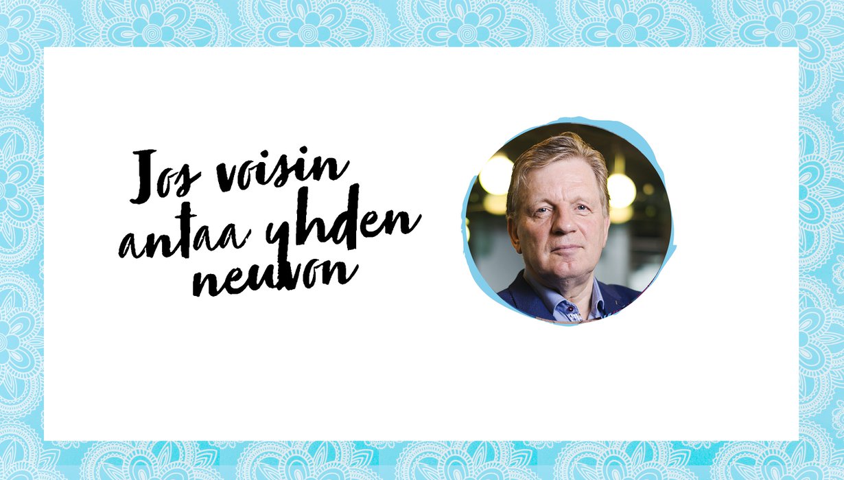 Esko Aho, 64, on East Officen hallituksen puheenjohtaja ja entinen pääministeri. Hän aikoo vielä joskus elvyttää saksan kielen taitoaan.