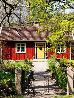 Ninnien mökin vanhin osa on 1800-luvulta.