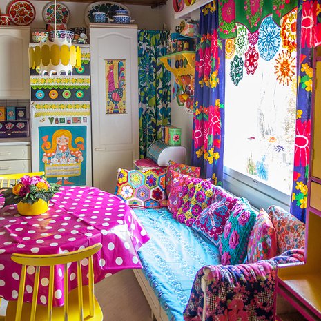 Paanasten keittiö on kuin värikäs karamelli. Se tuo iloa ja hyvää mieltä. 