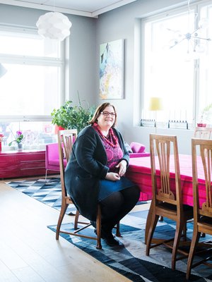 Minerva vuokraa 84 neliön asuntoaan 115 eurolla yöltä.