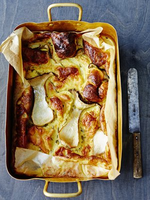 Pullea tattipannukakku on oiva iltapala.