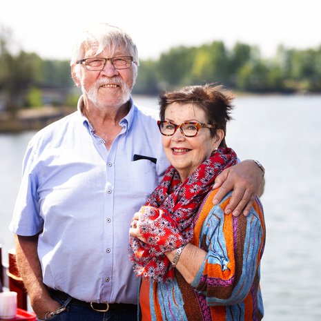 Maikki ja Seppo lähentyivät yhteisen surun aikana. ”Meni pitkään ennen kuin huomasimme rakastuneemme.”