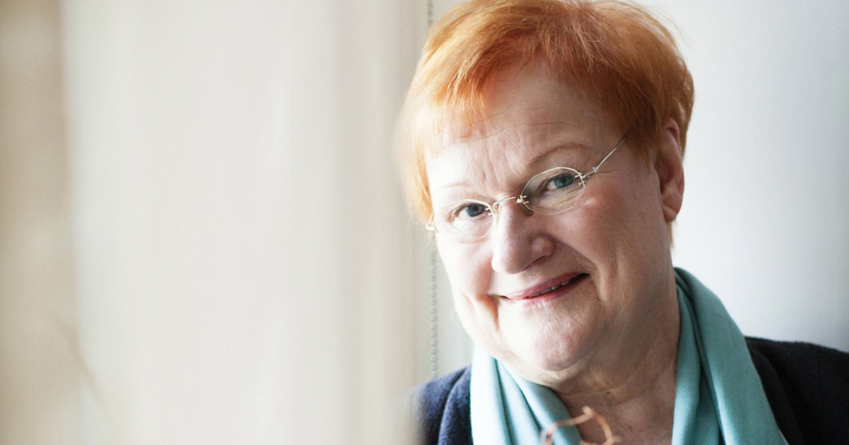 Presidentti Tarja Halonen: "Eläkkeelle on päästävä kunnossa" | ET