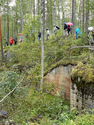 Itä-Karjalan retkeen otetaan vauhtia Salpalinjalta Suomen puolelta. 