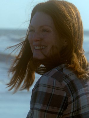 Julianne Moore on voittanut Oscar- ja Golden Globe -palkinnot roolistaan Edelleen Alice -elokuvassa.