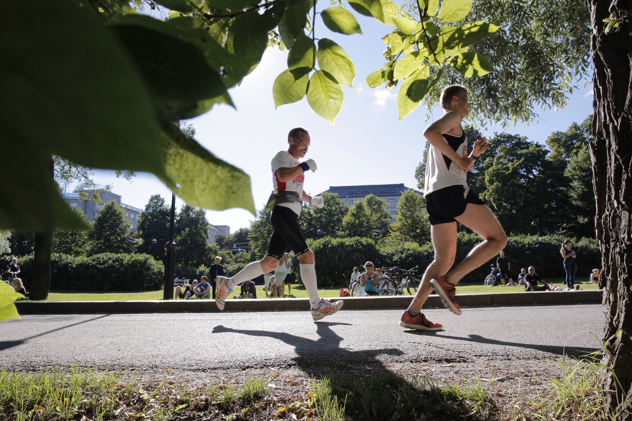 Kuva: Helsinki city marathon.